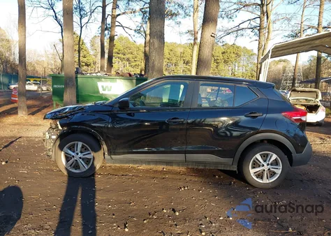 2020 Nissan Kicks S Xtronic Cvt from USA, damaged, VIN 3N1CP5BV9LL496053